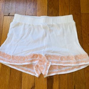 L.A. Hearts linen shorts